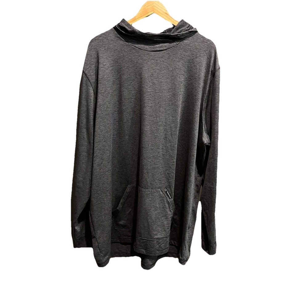 Truewerk Workwear Gray B2‎ Hoodie Men's Sweatshirt Size 3XL